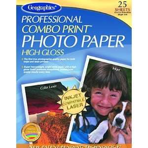  Geographics Professional Combo Print Photo Paper pack of 
