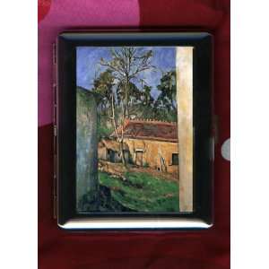  Farmyard Landscape Artist Paul Cezanne ID CIGARETTE CASE 