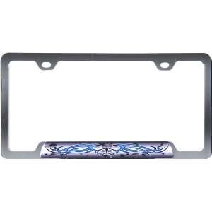   Accessories 92829 Butterfly Tribal License Plate Frame Automotive