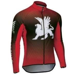  Descente Mens Cycling Griffin Long Sleeve Jersey Sports 