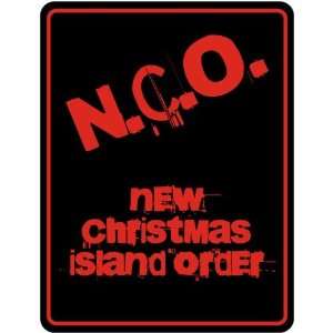 New  New Christmas Island Order  Christmas Island Parking Sign 