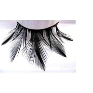Feather Eyelashes SA 60   Black