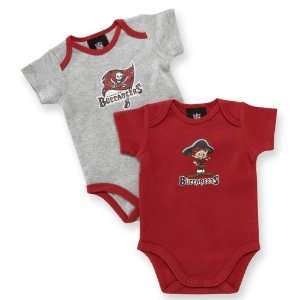  NFL Tampa Bay Buccaneers Two Pack Bodysuit Sports 