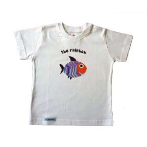  Organic Tee  The Rainbow Fish Baby