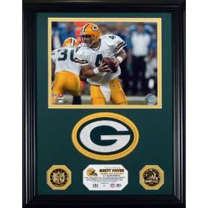  Brett Favre Green Bay Packers Patch Collection Photomint 