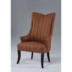  Powell Montreal Antique Mahogany Brown Fireside Chair 