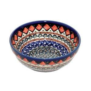  Polish Pottery Blue Horizon Cereal/Soup Bowl Kitchen 