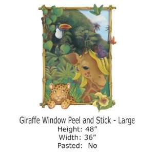  Wallpaper 4Walls Jungle Fun Collection Giraffe Window 
