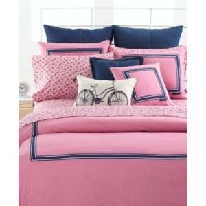  Tommy Hilfiger Full / Queen Oxford Red Comforter