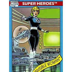  1990 Impel Marvel Comics #43 Invisible Woman Trading Card 