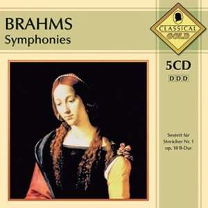   brahms symphonies  (5cd) (AudioCD) classical and symphonic music