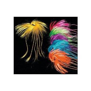 Neon Rainbow Colors Braided Clip In Hair Extensions Heart Clasp Plus 