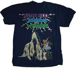 Uriah Heep   Demons & Wizards T   Shirt  