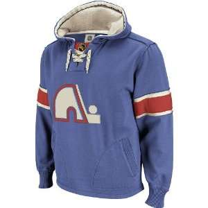 Quebec Nordiques Vintage CCM Classic Fleece Pullover Sweatshirt 