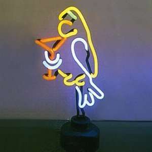   4PARMR Parrot Margarita Neon Sculpture Table Lamp