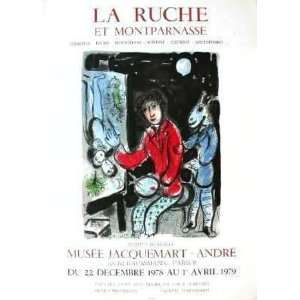  Expo la Ruche et Montparnasse by Marc Chagall, 22x29