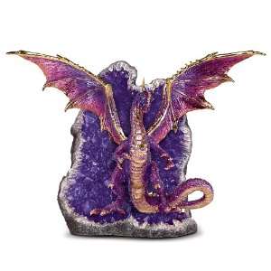   Purple Dragon Figurine by The Hamilton Collection