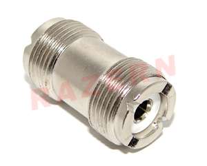 10 pk UHF SO 239 female coupler   join two PL 259 plugs  