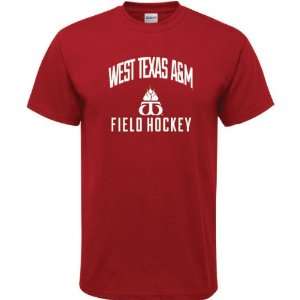   Buffaloes Cardinal Red Field Hockey Arch T Shirt
