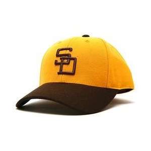  San Diego Padres 1972 Road Cooperstown Fitted Cap   Gold 