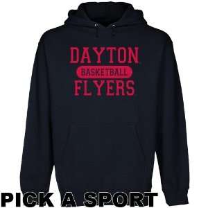 Dayton Flyers Custom Sport Pullover Hoodie   Navy Blue