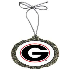  Georgia Nickel Classic Logo Holiday Ornament