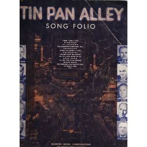  TIN PAN ALLEY SONG FOLIO Books