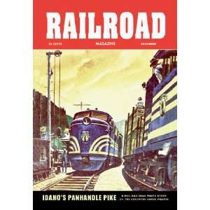 Railroad Magazine Idahos Panhandle Pike, 1952 20x30 Poster Paper 