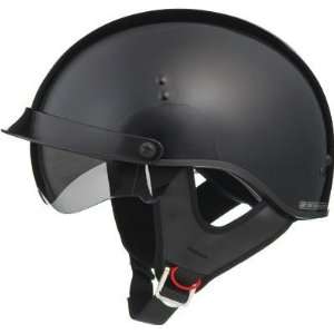 Max GM55 Full Dress Half Helmet, Black, Size Md, Primary Color 