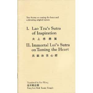  Sutra of Inspiration / Immortal Luis Sutra on Taming the Heart Books