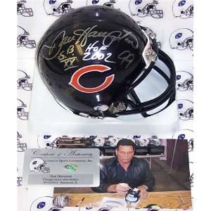   Hampton Autographed/Hand Signed Bears Mini Helmet