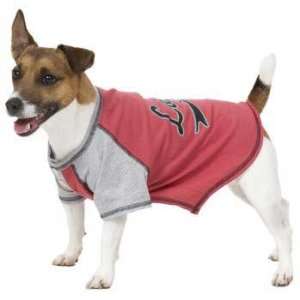   Pet Ethical Loyal Baseball Jersey Dog Tee Red   Medium