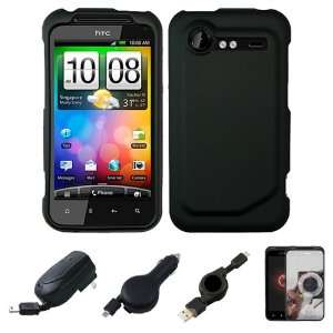  Black Protective Phone Cover Hard Case for Verizon Wireless New HTC 