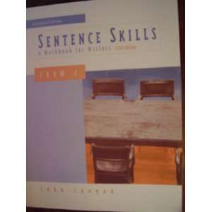 Sentence Skills A Workbook for Writers (Form C) Books