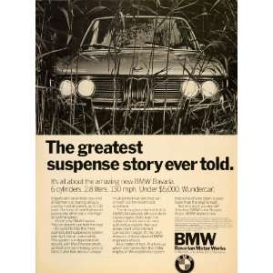  1971 Ad Hoffman Bavarian Motor Work 2800 Automobile BMW 