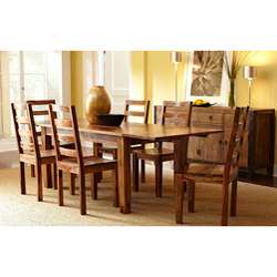 Corvallis Natural Wood Dining Table  