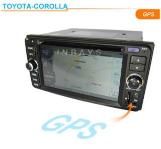 This DVD is specially designd for TOYOTA COROLLA