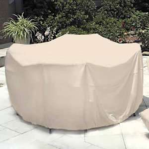  Bistro Table & Chairs Cover w/Elastic & Ties Patio, Lawn 