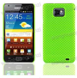 10PCS Full colors Mesh Hard Case Skin Cover For Samsung Galaxy S2 SII 