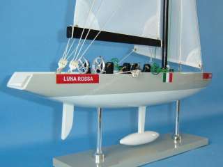 Prada Luna Rossa 30 Sailboat Model Louis Vuitton Cup  