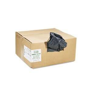  Recycled Can Liners, 7 10 gal, .65 mil, 24 x 23, Black 