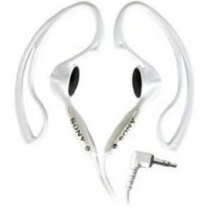 Sony MDR J10 Clip on Style Stereo Headphones (White 