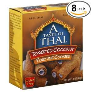 Taste of Thai Toasted Coconut, 1.4000 ounces (Pack of8)  