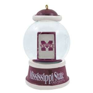 Mississippi State Bulldogs Mini Waterball Ornament  Sports 