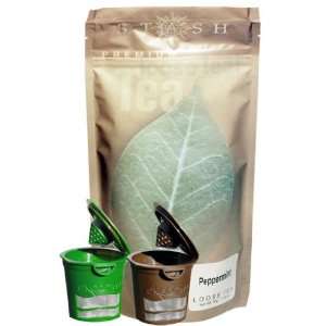  Leaf Peppermint Tea, 5.5 Ounce, 2 Ekobrews for Keurig Single Serve 