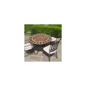  San Marco Mosaic Table and Chairs Patio, Lawn & Garden