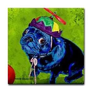  Pug Art Tile