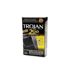  Trojan 2 Go Multipack 6 Pack   Condoms Health & Personal 