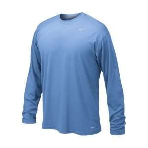  Nike 384408 Legend Dri Fit Long Sleeve Tee   Light Blue 