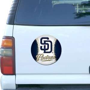   Diego Padres 7 3/4 Baseball Team Logo Car Magnet